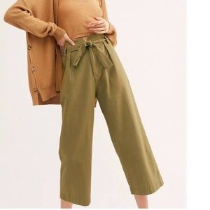Free People Imogen pants olive